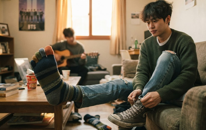 발가락 양말 효과와 발 건강 관리